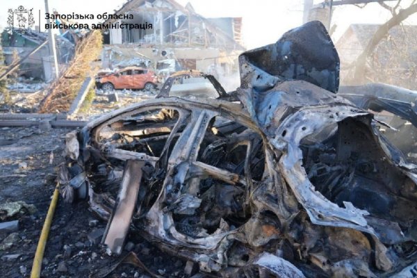 Occupiers carried out 5 airstrikes on Zaporizhia, Fedorov reported destruction and wounded (PHOTOS)