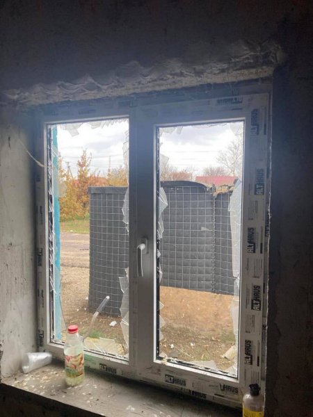 The OVA reported on the consequences of the Russian attack on the humanitarian aid distribution point in the Kherson region (PHOTOS)