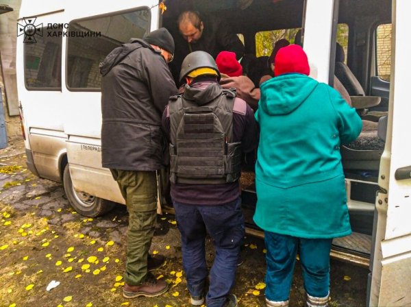 The evacuation of residents from frontline settlements in the Kharkiv region continues