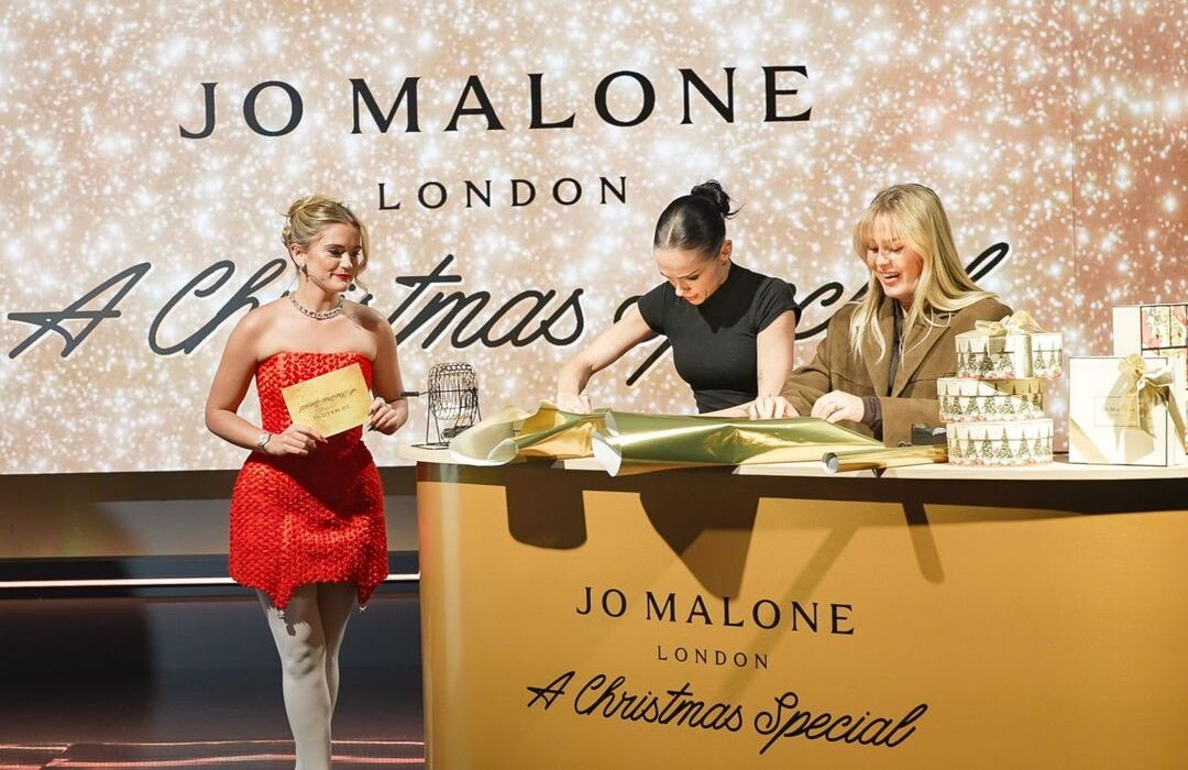 The actress appeared on stage at Jo Malone at the Ukrainian brand's clothier