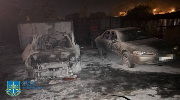 The regional prosecutor's office showed the consequences of the evening attack by the Russian Federation on the fire station in Odessa (PHOTO)