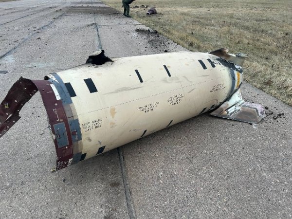 The Russian Defense Ministry showed the remains of the ATACMS missiles that the Ukrainian Armed Forces used to attack the Khalino airfield