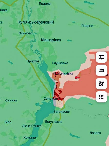 Putin's troops advance in Kursk, Donetsk and Kharkiv regions— DeepState (MAP)