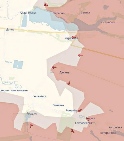 A military correspondent reported whether the occupiers were able to advance in the Kurakhovsky direction (MAP)