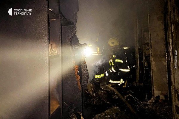 At night in Ternopil, “Shahed” struck a residential building, the OVA chief reported the consequences (PHOTOS)