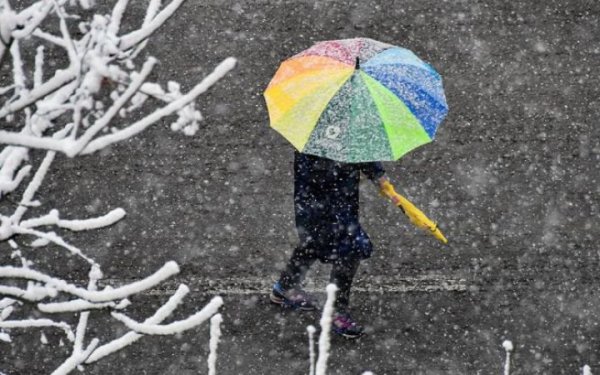 Forecasters predict wet snow and rain in Ukraine tomorrow