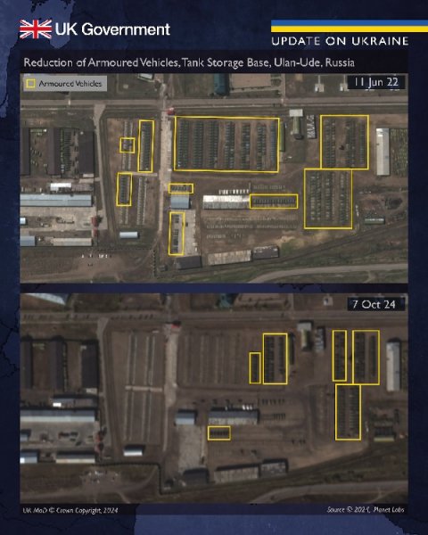 UK intelligence has calculated how many armored vehicles Russia has lost since the start of the full-scale invasion