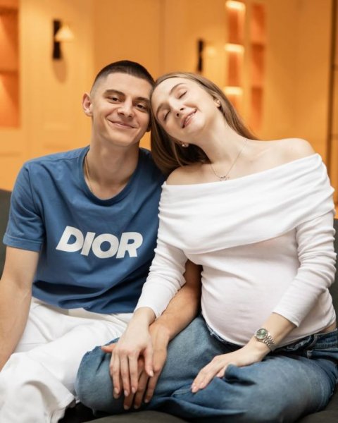  Ukrainian national team and Premier League club footballer to become a father – his wife is pregnant: touching photos 