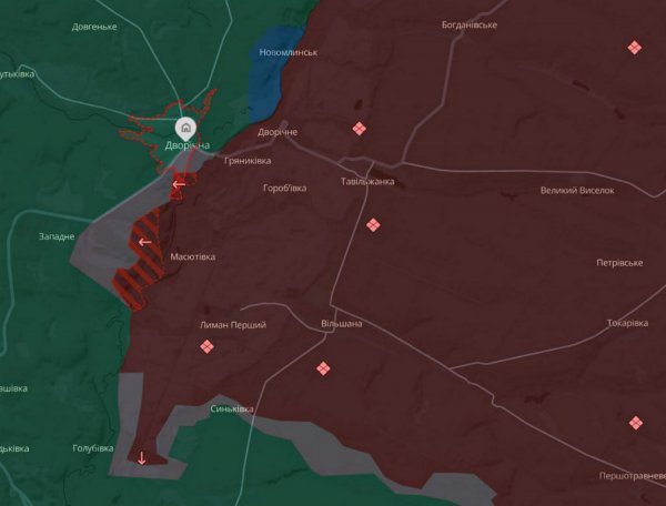 Putin's troops advance in Kharkiv region - DeepState (MAP)