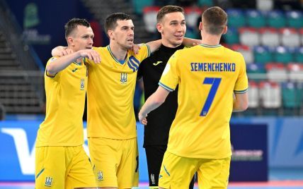  Ukraine national futsal team wins second match in a row at the start of Euro 2026 qualifying round 