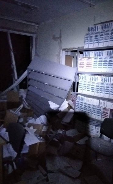 The OVA showed the consequences of the Russian airstrike on the hospital in Kherson (PHOTOS)