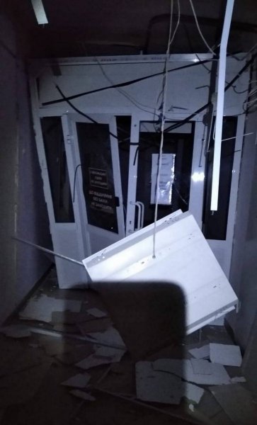 The OVA showed the consequences of the Russian airstrike on the hospital in Kherson (PHOTOS)