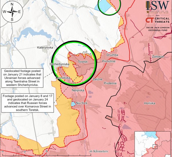 ISW analysts confirmed the success of the Ukrainian Armed Forces in the Toretsk direction (MAP)