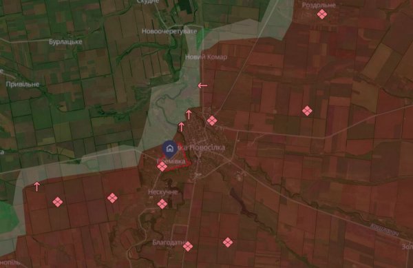 Putin's troops have advanced in several settlements in Donetsk region — DeepState (MAP)