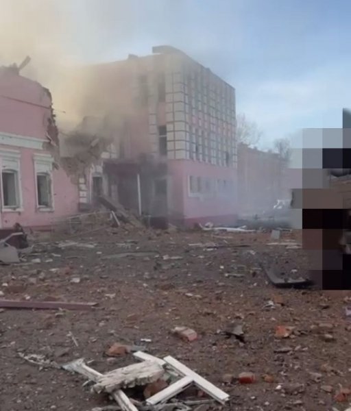 A missile hit the deployment site of the 810th brigade of the Russian Federation in the Kursk region, there are casualties (PHOTOS)