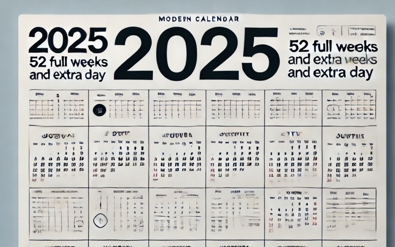 How many weeks are in 2025 calculation and interesting facts