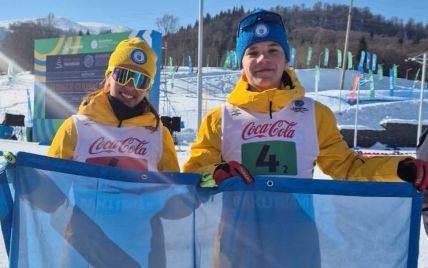  Ukraine wins gold in biathlon at Winter European Youth Olympic Festival 