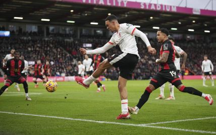  "Liverpool" beat "Bournemouth" with Zabarny and increased the gap at the top of the Premier League (video) 