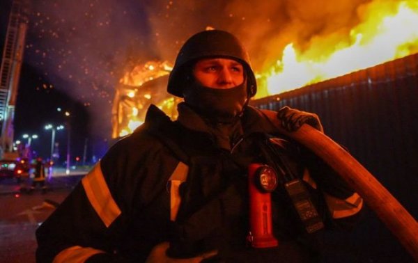 Civilian infrastructure on fire: video of the aftermath of Russian strikes on Odessa suburbs