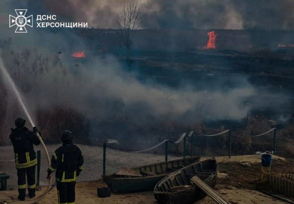 В ГСЧС показали последствия обстрела Херсонщины 1 и 2 марта (ФОТО)