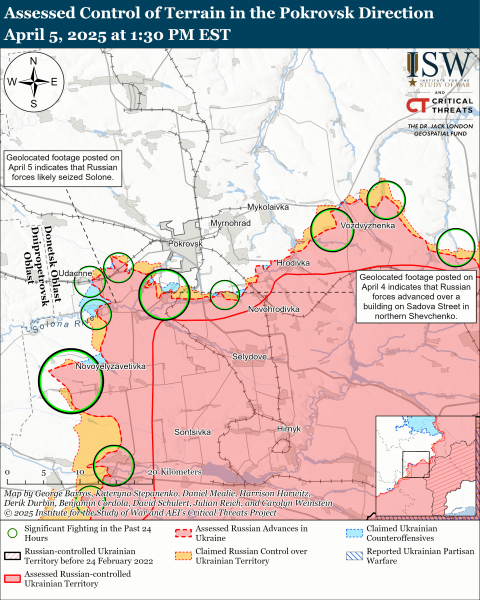 Ukrainian Armed Forces advance near Kupyansk, enemy presses in three directions: ISW maps