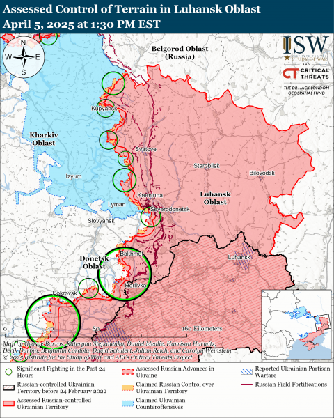Ukrainian Armed Forces advance near Kupyansk, enemy presses in three directions: ISW maps