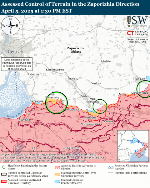 Ukrainian Armed Forces advance near Kupyansk, enemy presses in three directions: ISW maps