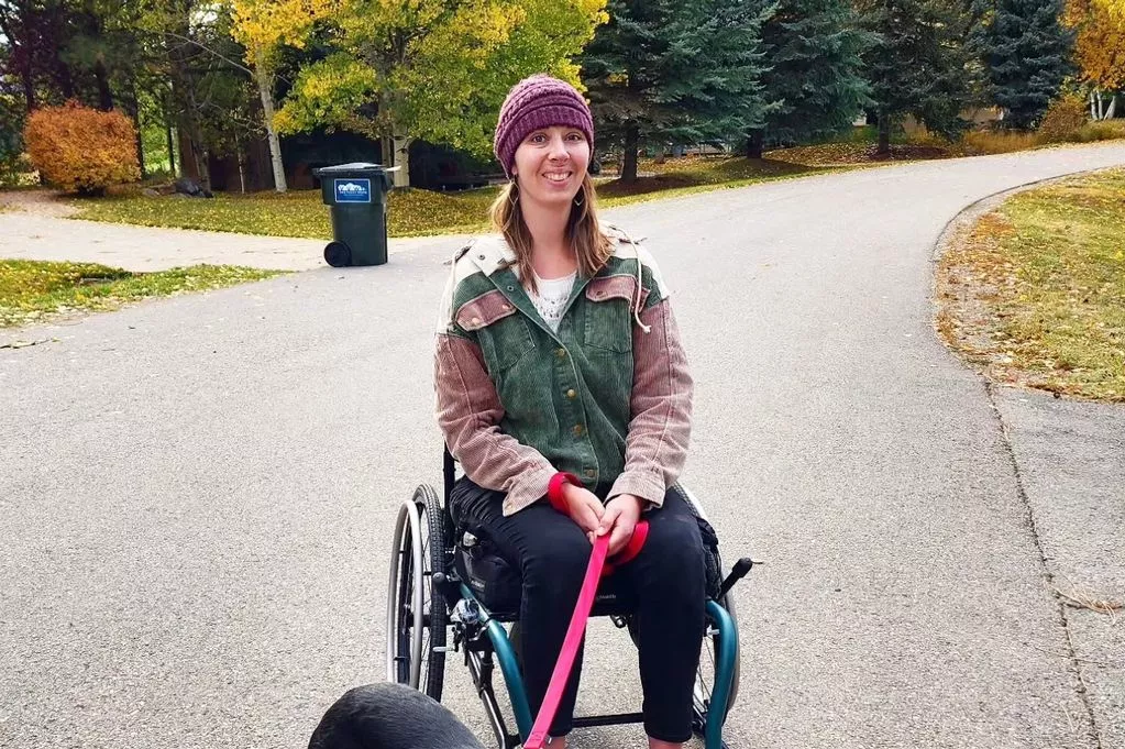 Megan King from the US survived an internal separation of her skull from her spine after a school accident and underwent dozens of surgeries, staying hopeful.