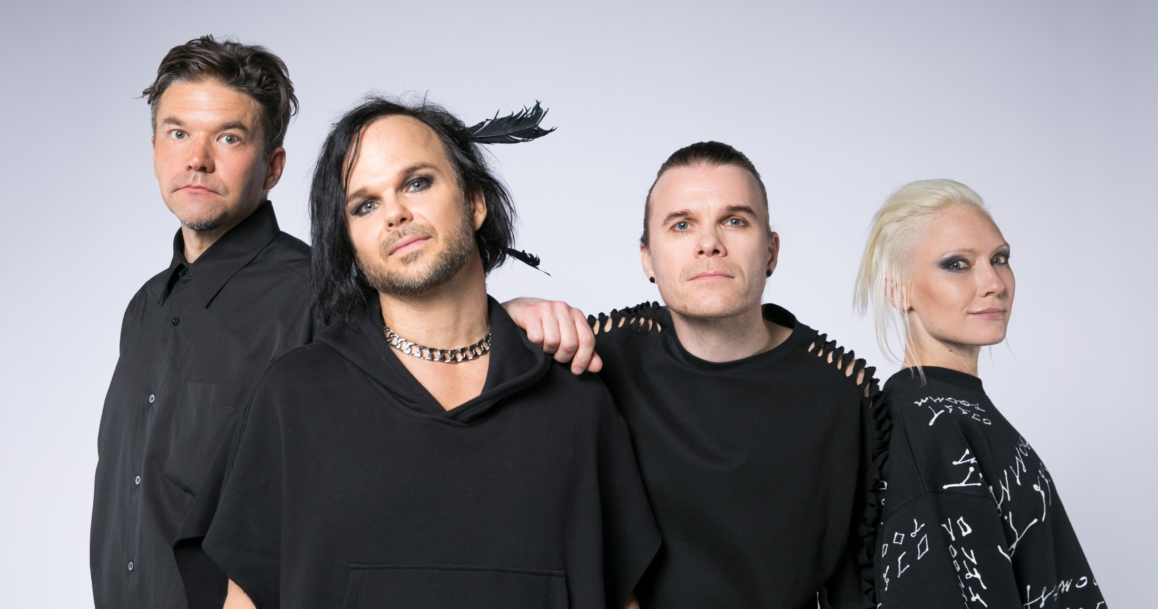 Finnish rock band The Rasmus arrived in Kyiv to headline Atlas Festival and support a charity initiative for children's hospital "Okhmatdyt".