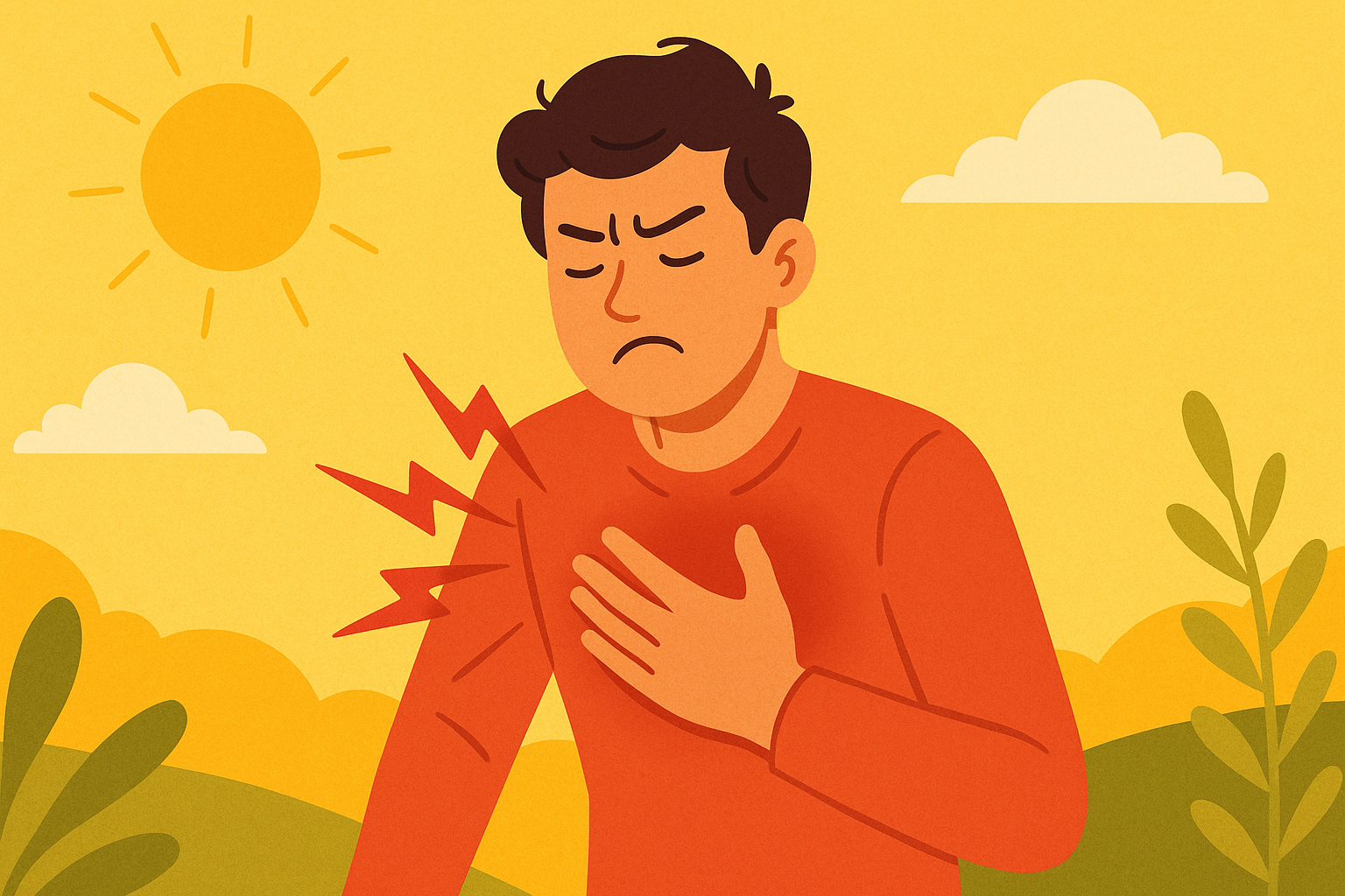 How to relieve a chest spasm: breathing techniques, physical exercises, and doctor’s tips. Simple methods for easing pain and preventing spasms.