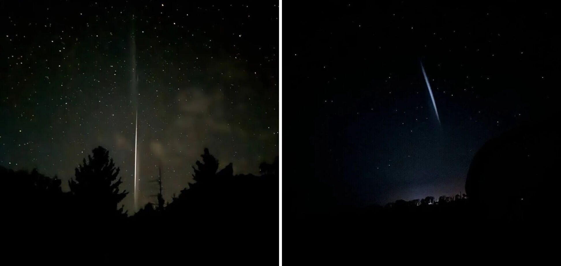 The bright beam in the sky over Ukraine was caused by the launch of the Chinese CZ-8A rocket, which also created visible light in the Czech Republic and Germany.