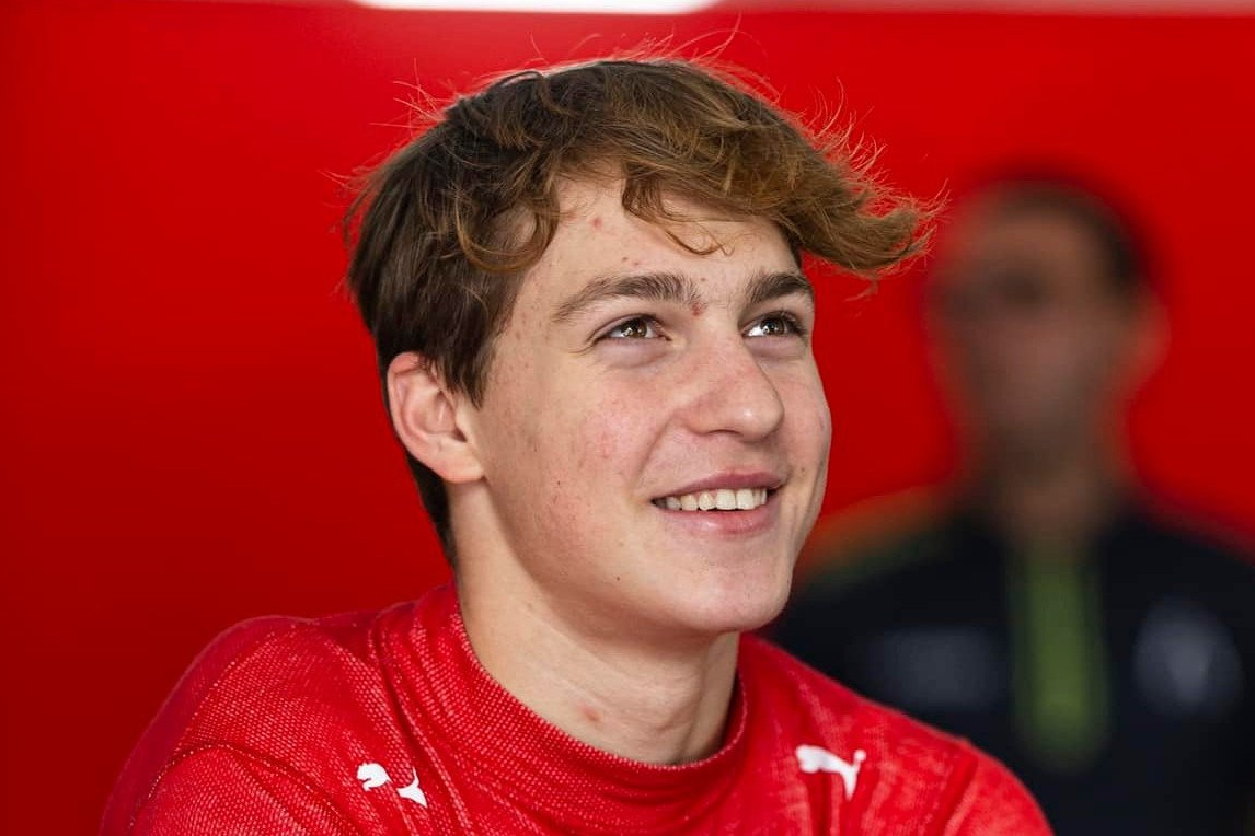 Oleksandr Bondarev secured his first Formula-4 victory in Imola, leading Prema Racing to the top of the podium.