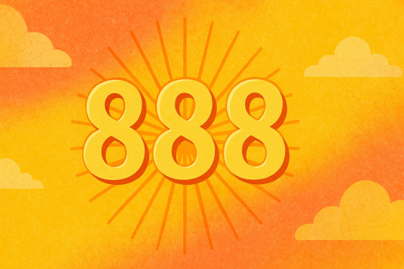 Angel Number 888 symbolizes abundance, harmony, and spiritual growth. Discover what 888 means in numerology, finances, relationships, and daily life.