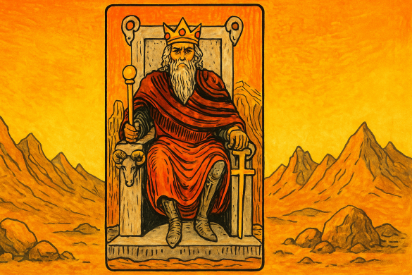 The meaning of The Tarot card The Emperor: a symbol of power, stability, tips for love, career, and finances, practical examples, and guidance for personal growth.