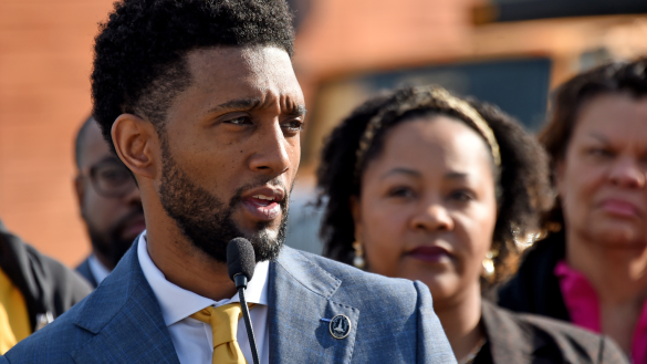 Baltimore sees historic drop in homicides as Mayor Brandon Scott’s strategy works, but Trump considers deploying National Guard to the city.
