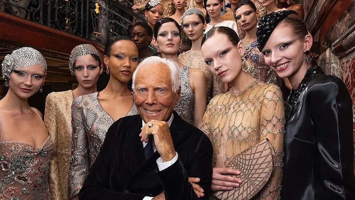 Giorgio Armani – legendary designer and founder of the Armani brand. Biography, interesting facts, impact on fashion, Hollywood, and global style.