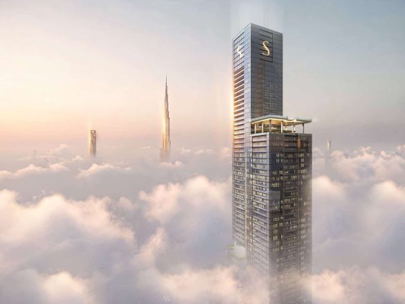Sobha SkyParks, a 450-metre skyscraper in Dubai, will feature four themed SkyParks, 684 luxury residences, and redefine urban living on Sheikh Zayed Road.