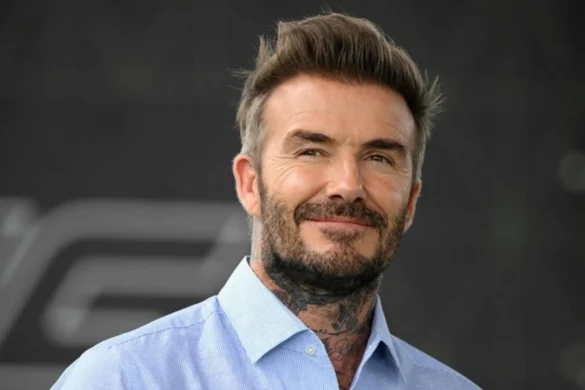 King Charles III knighted David Beckham at Windsor Castle, honoring his achievements in football and charity, with Victoria Beckham and family in attendance.