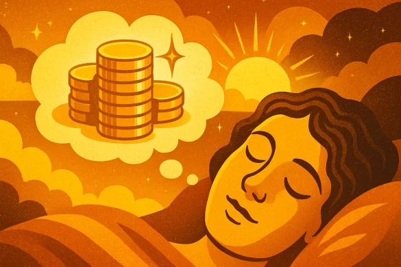 Discover what gold in dreams means: interpretation for men and women, spiritual symbolism, cultural meanings, jewelry, coins, bars, and gifts.