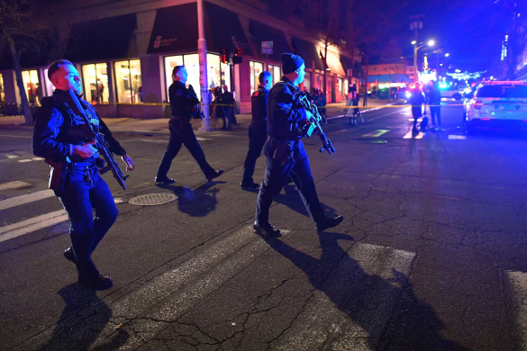 A person of interest has been taken into custody after a deadly shooting at Brown University. Two killed, eight injured; police investigation ongoing.