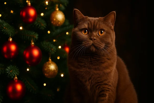 Expert guide on how to protect a Christmas tree from a cat. Learn the best deterrents, securing techniques, and cat-safe decoration tips for a chaos-free holiday.