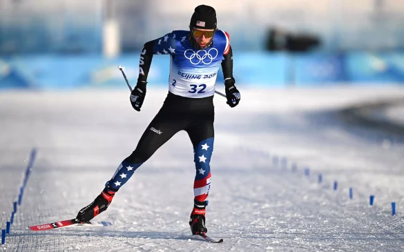 Ben Ogden wins silver in men's sprint classic at 2026 Winter Olympics, ending 50-year U.S. medal drought in cross-country skiing.
