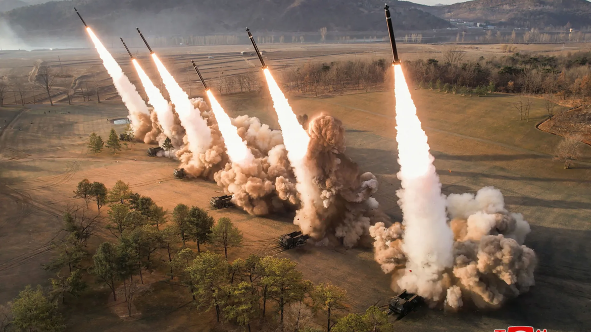 North Korea’s Kim Jong Un observes live-fire test of multiple rocket systems with daughter, signaling deterrence amid ongoing U.S.-South Korea exercises.