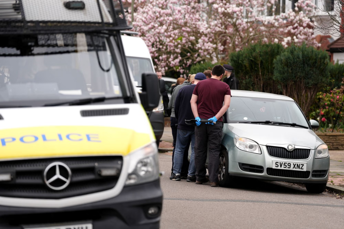 Two men charged in London with spying on Jewish community for Iran; surveillance included embassy and synagogue, arrested March 6, next hearing April 17.