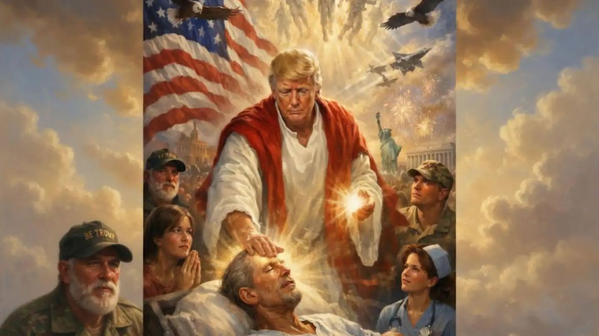 Trump post appearing to depict himself as Jesus leads to a rare public rift with religious allies. Catholic and Evangelical supporters call for immediate removal.