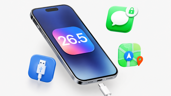 iOS 26.5 brings encrypted RCS messaging, Apple Maps ads, USB-C accessory pairing and improved Android transfers for iPhone users.
