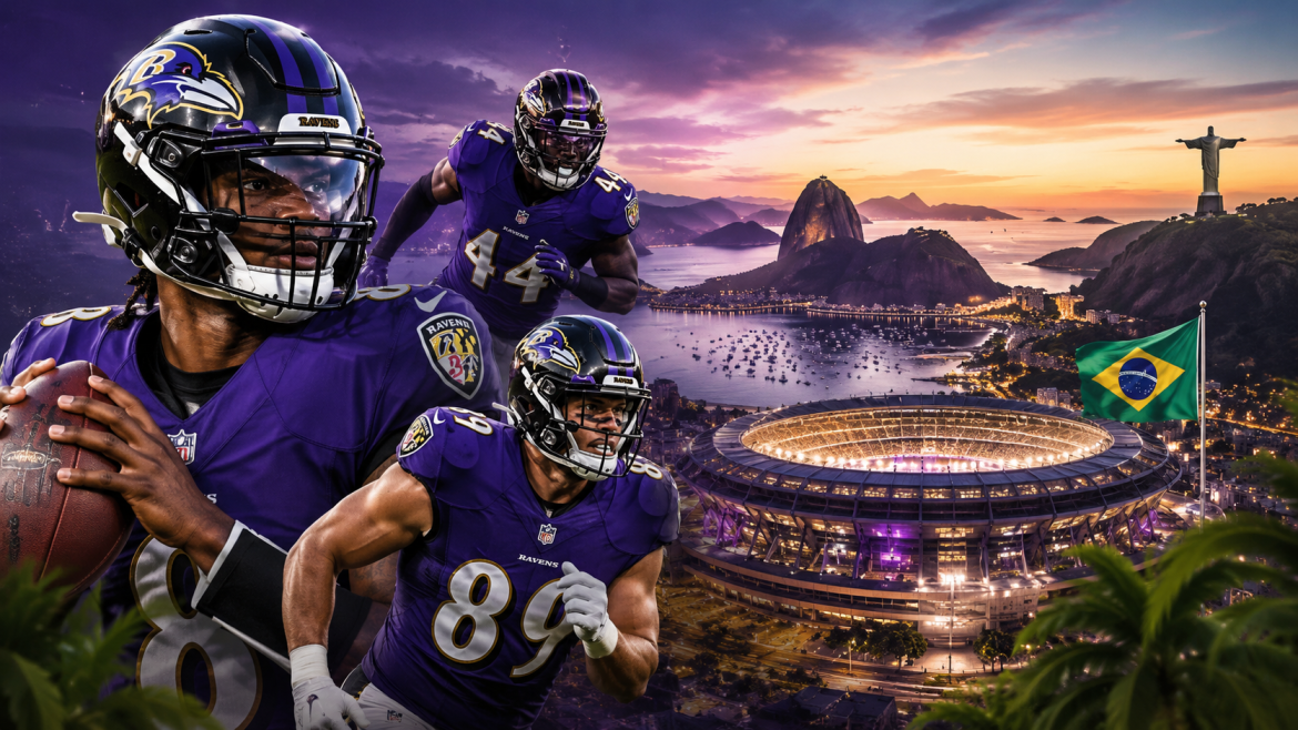 Ravens schedule 2026 features the NFL’s first Brazil game, four primetime contests, AFC North battles and a difficult late-season stretch.
