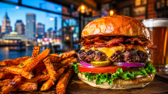 Discover the best burgers in Baltimore in 2026, from smash burgers and Wagyu beef to late-night burger spots in Fells Point, Hampden, Canton, and Federal Hill. Detailed guide with prices, addresses, local tips, and top Baltimore burger restaurants.