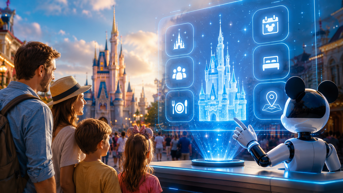 Disney AI vacation planner could replace travel agents as CEO Josh D’Amaro confirms personalized AI tools for Walt Disney World trips.