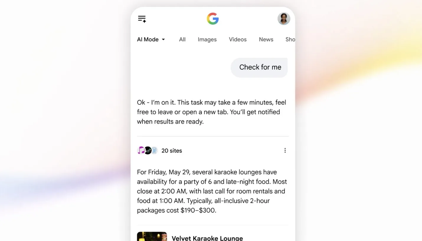 Google AI Search gets Gemini 3.5 Flash: agents, bookings and coding tools enter Search